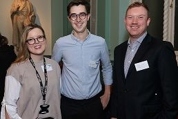 Caroline Shesgreen with Gavin Carberry and Mark Walsh